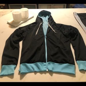 Nike Reversible Black and Blue Warm up jacket
